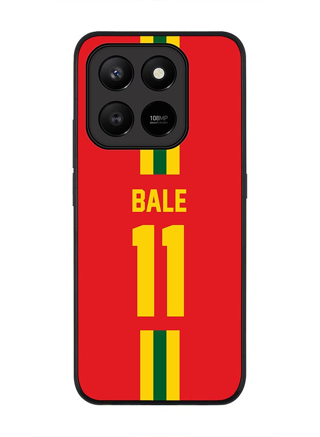 For Honor X7d 4G / X7d 5G / 400 Smart Case,Slim fit Camera Protection, Shockproof Thin Phone cover  - Football - Wales,  Bale